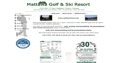 Desktop Screenshot of golfmattawa.com